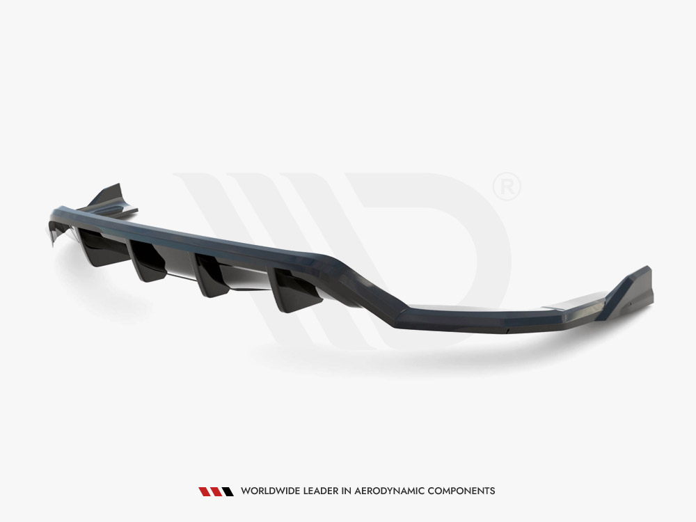 Central Rear Splitter (Vertical Bars) BMW X6 M Sport F16 - 8 