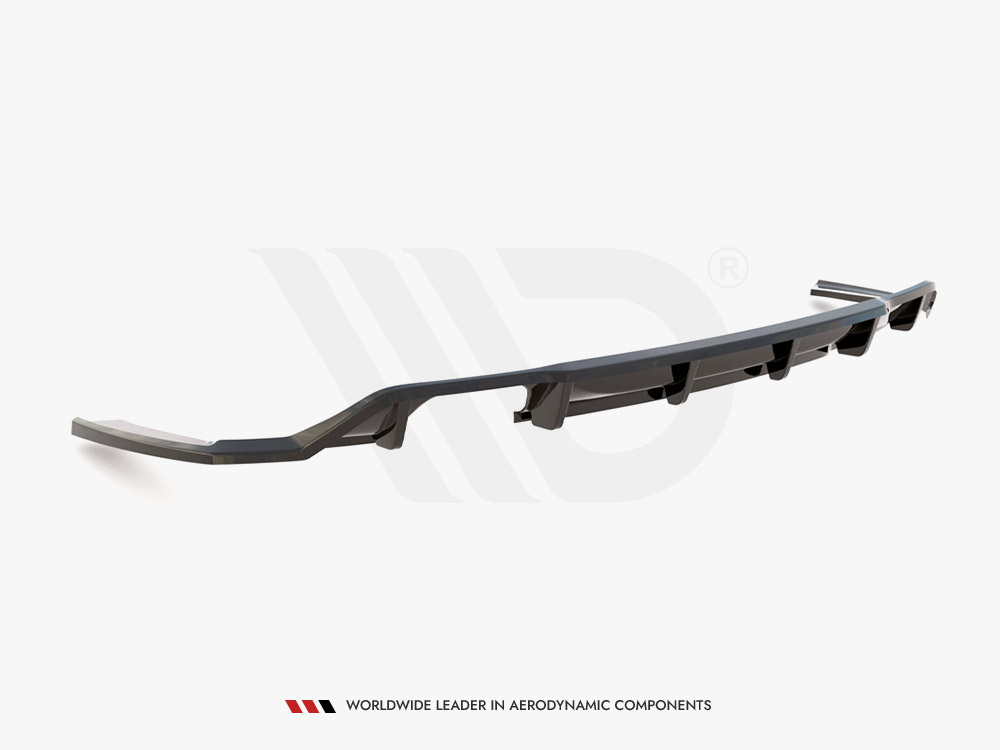 Central Rear Splitter (Vertical Bars) BMW 2 M-Pack F22 - 6 