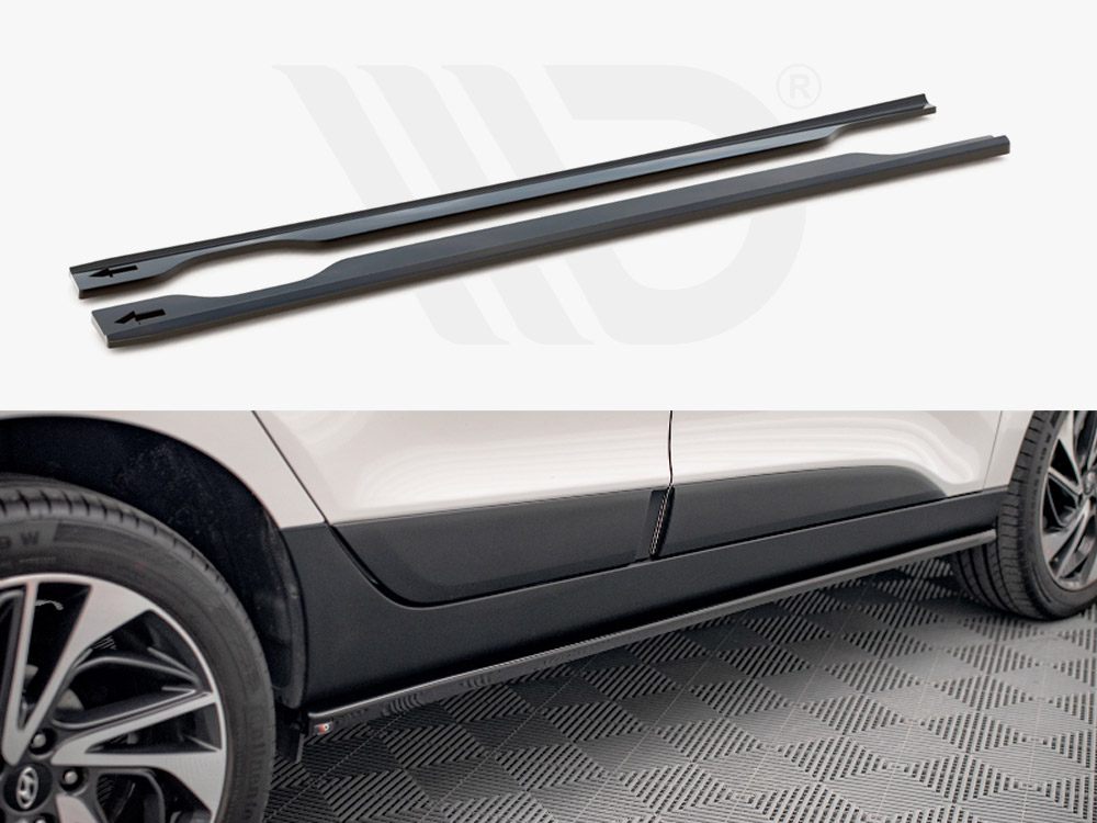 Side Skirts Diffusers Hyundai ix35 Mk1 - 1 