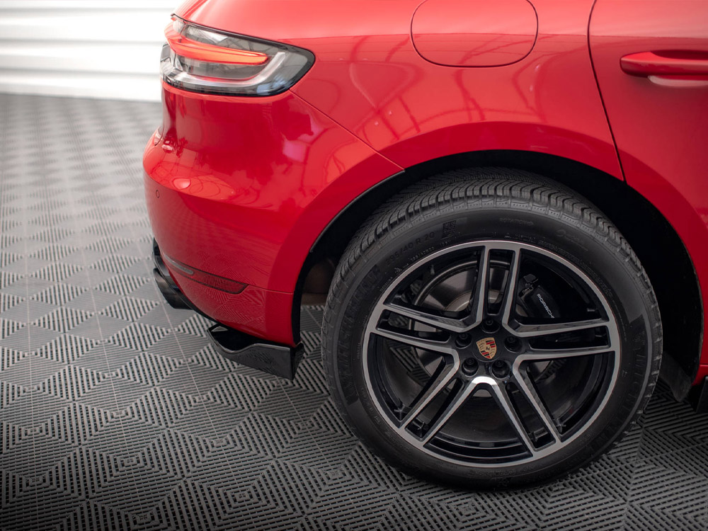 Rear Side Splitters Porsche Macan GTS / Sport Design Mk1 Facelift - 4 