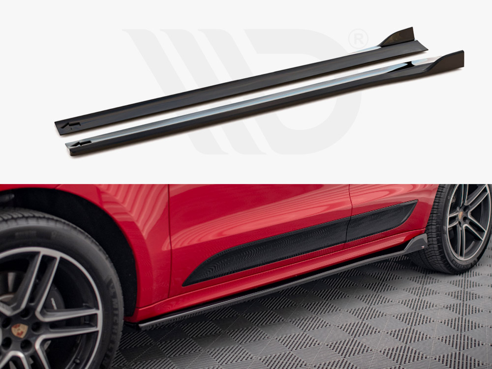 Side Skirts Diffusers Porsche Macan GTS / Sport Design Mk1 - 1 