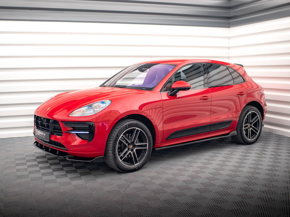 Side Skirts Diffusers Porsche Macan GTS / Sport Design Mk1 - 2 