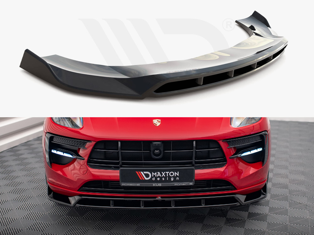 Front Splitter V.2 Porsche Macan GTS / Sport Design Mk1 Facelift - 1 