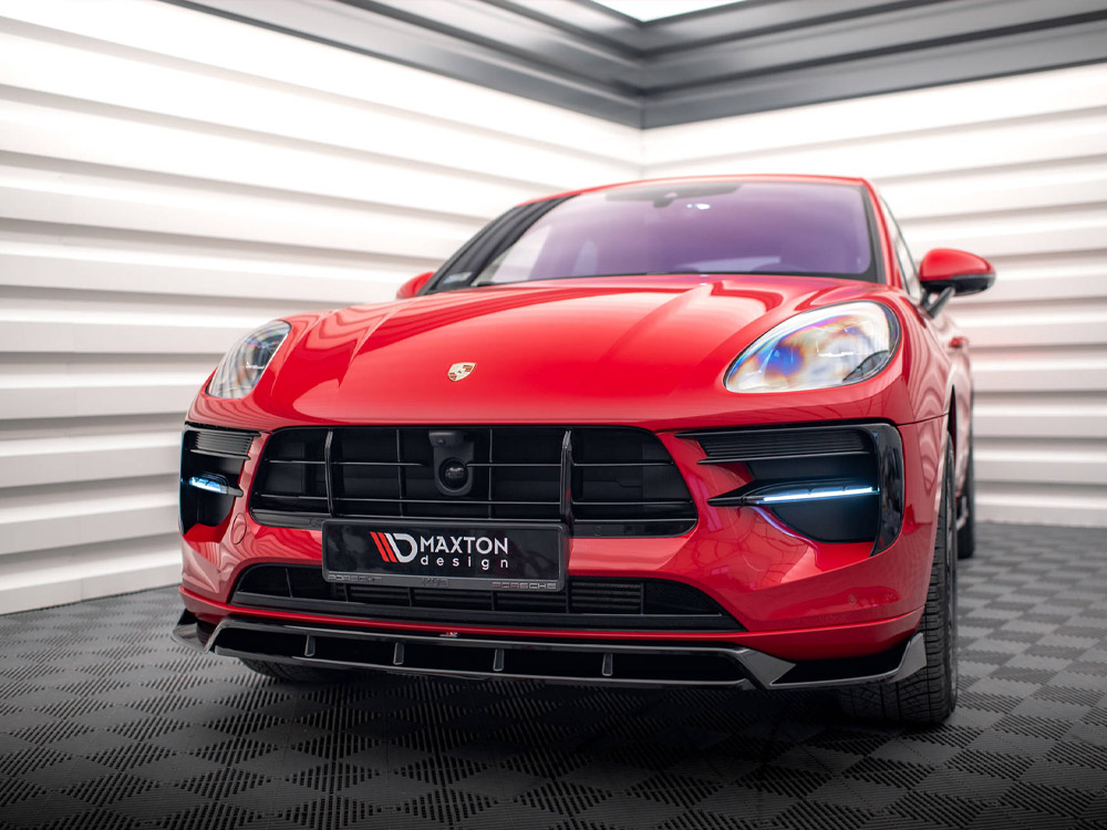 Front Splitter V.2 Porsche Macan GTS / Sport Design Mk1 Facelift - 2 