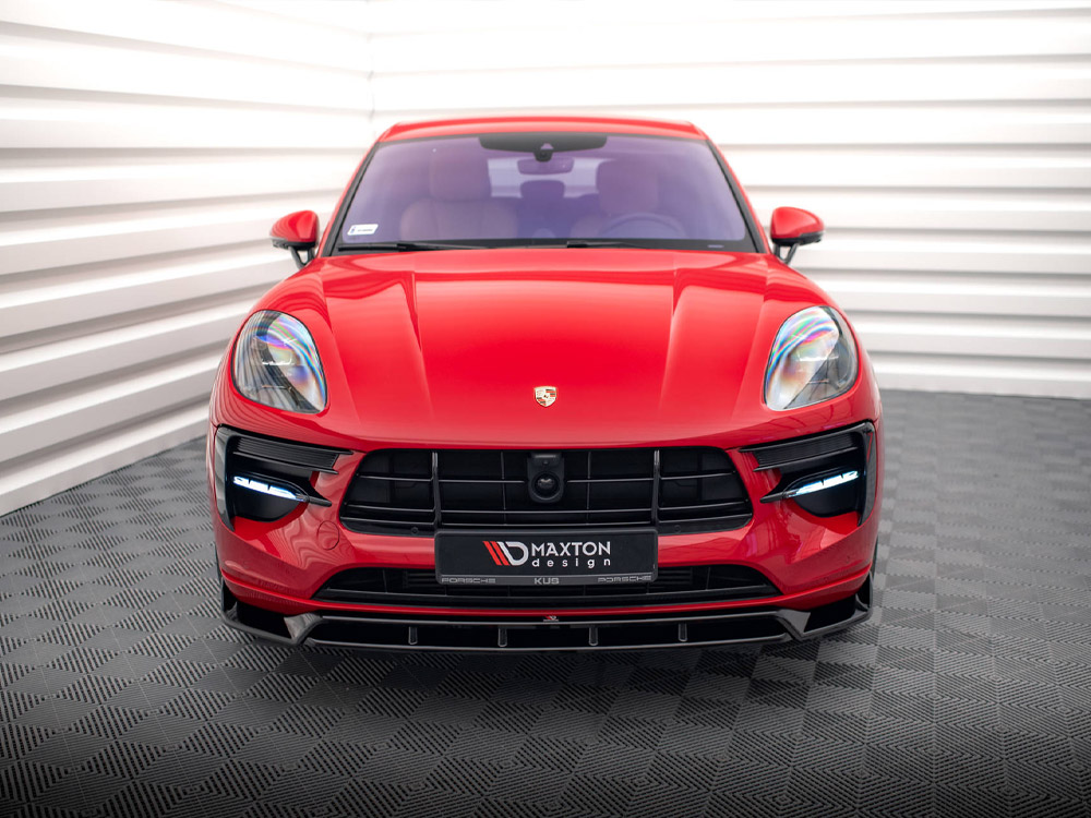 Front Splitter V.2 Porsche Macan GTS / Sport Design Mk1 Facelift - 3 