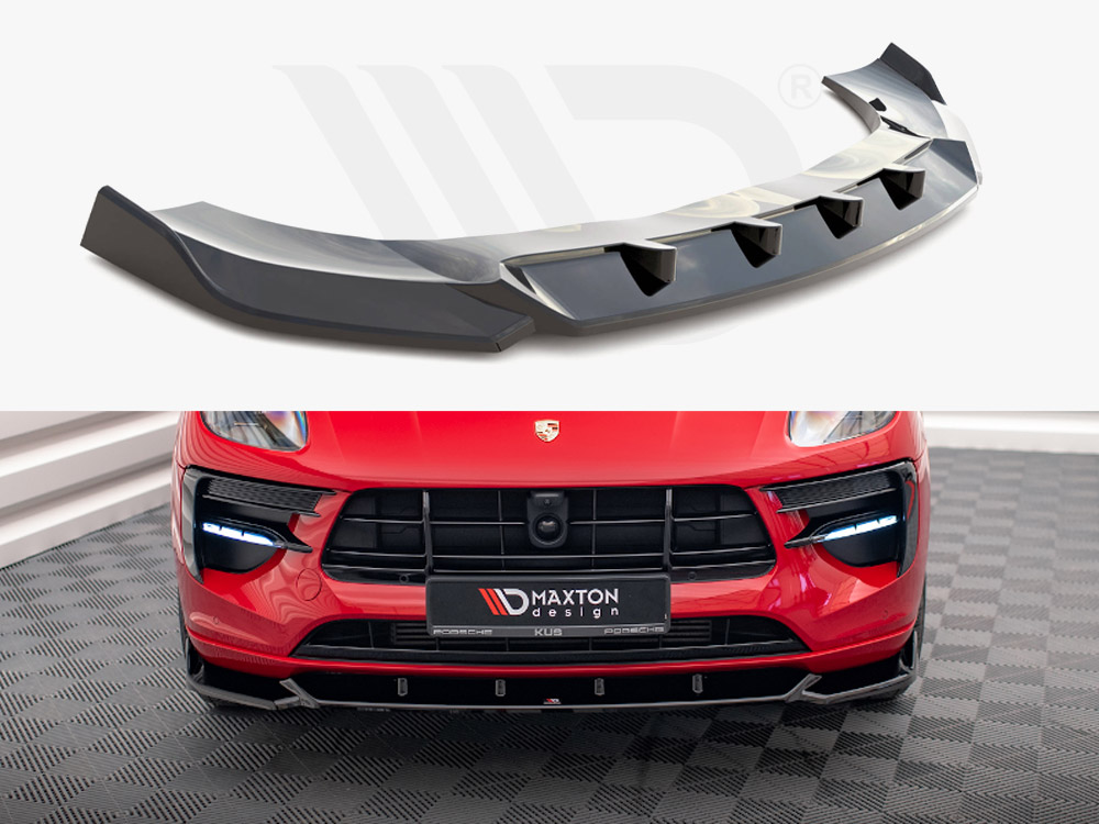 Front Splitter V.1 Porsche Macan GTS / Sport Design Mk1 Facelift - 1 