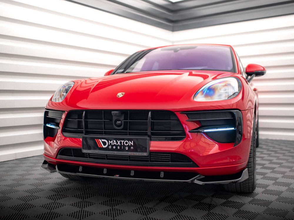 Front Splitter V.1 Porsche Macan GTS / Sport Design Mk1 Facelift - 2 