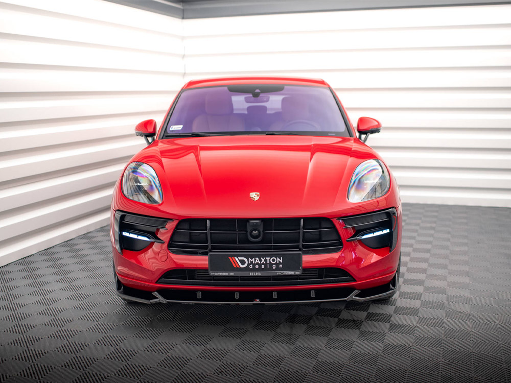 Front Splitter V.1 Porsche Macan GTS / Sport Design Mk1 Facelift - 3 