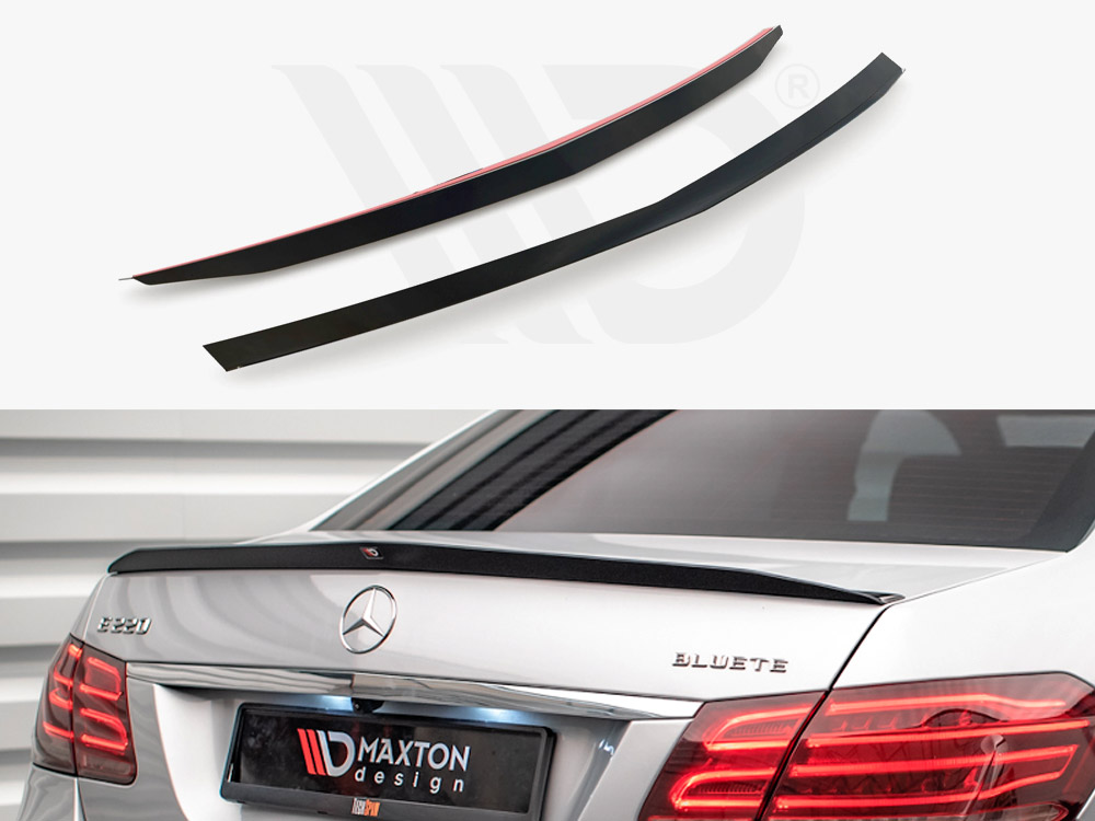 Spoiler Cap Mercedes E63 AMG / AMG-Line Sedan W212 Facelift - 1 