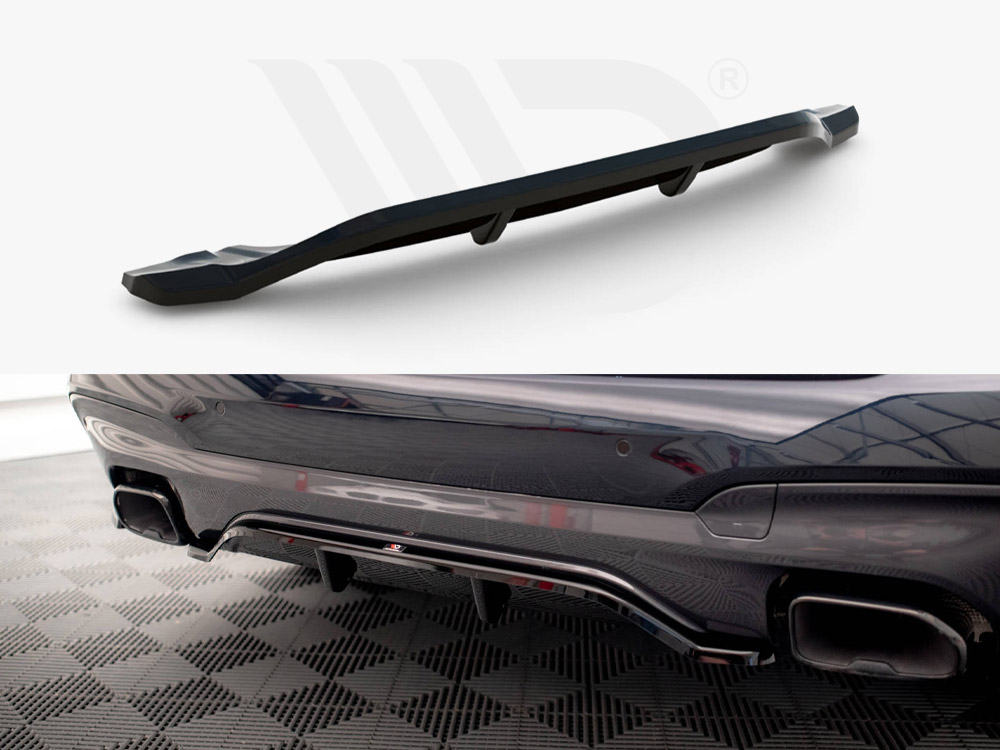 Central Rear Splitter (Vertical Bars) BMW X3 M40i / M40d G01 - 1 