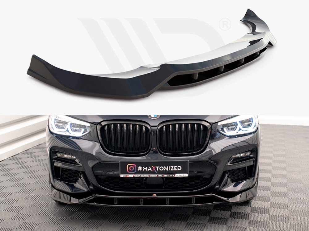 Front Splitter V.2 BMW X3 M40d / M40i / M-Pack G01 - 1 