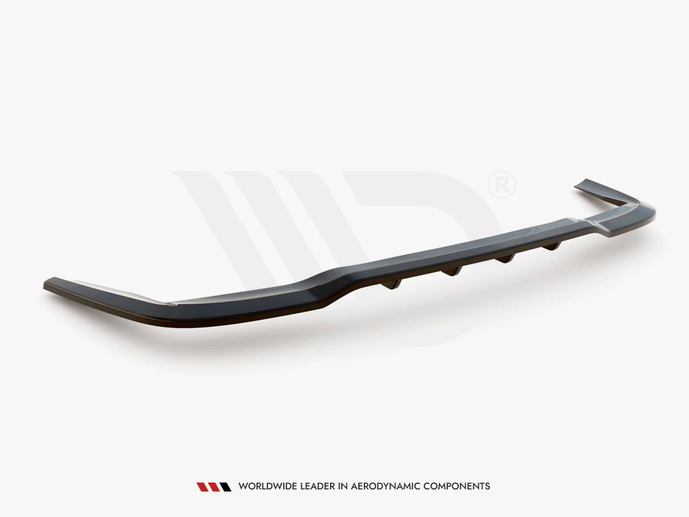 Central Rear Splitter (Vertical Bars) Mercedes B W246 Facelift - 5 