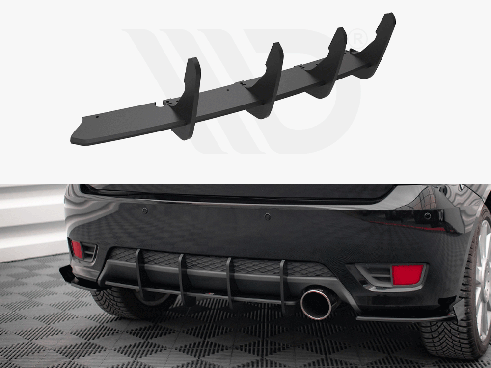 Street PRO Rear Diffuser Ford Fiesta ST Mk6 - 1 