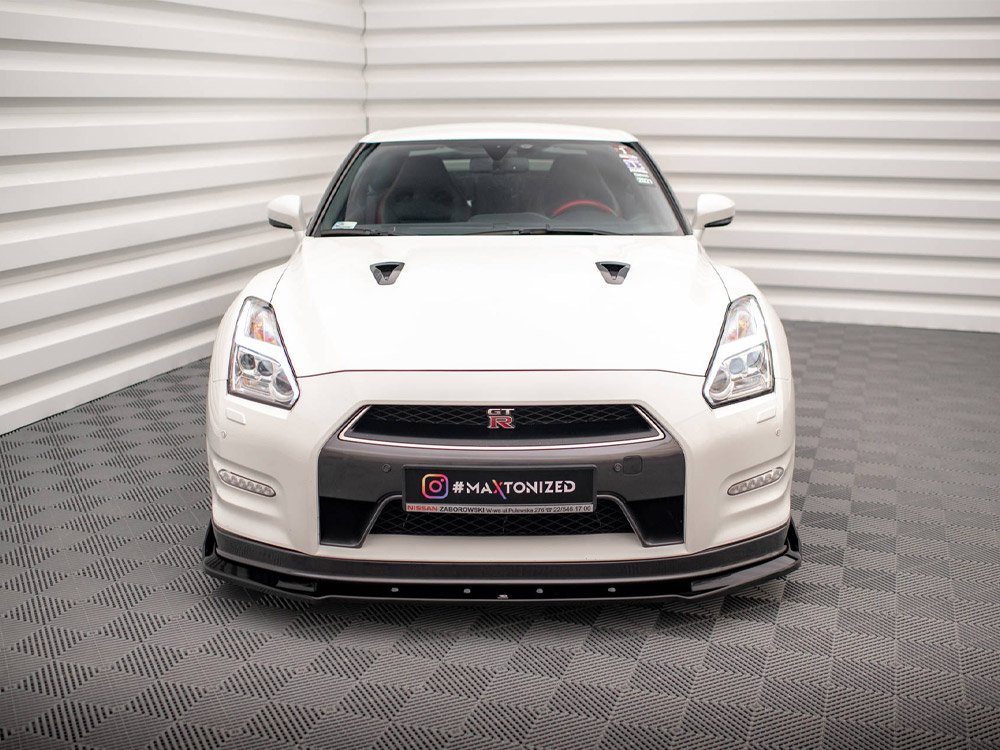 Front Splitter + Flaps Nissan GTR R35 1st Facelift - 3 