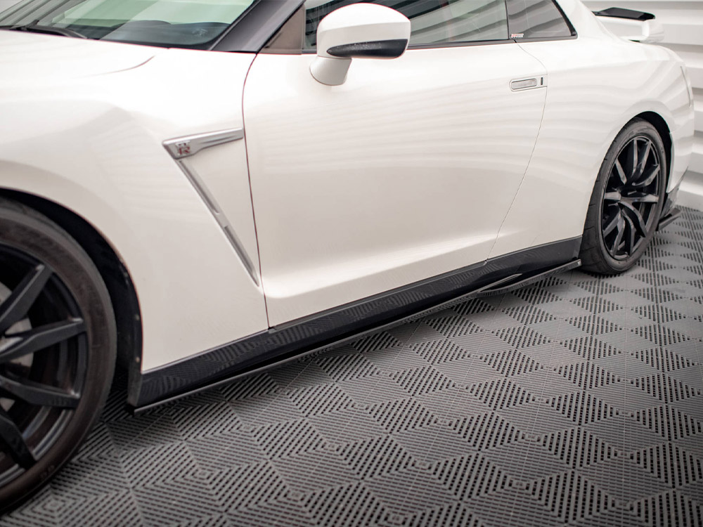 Side Skirts Diffusers Nissan GTR R35 1st Facelift - 3 