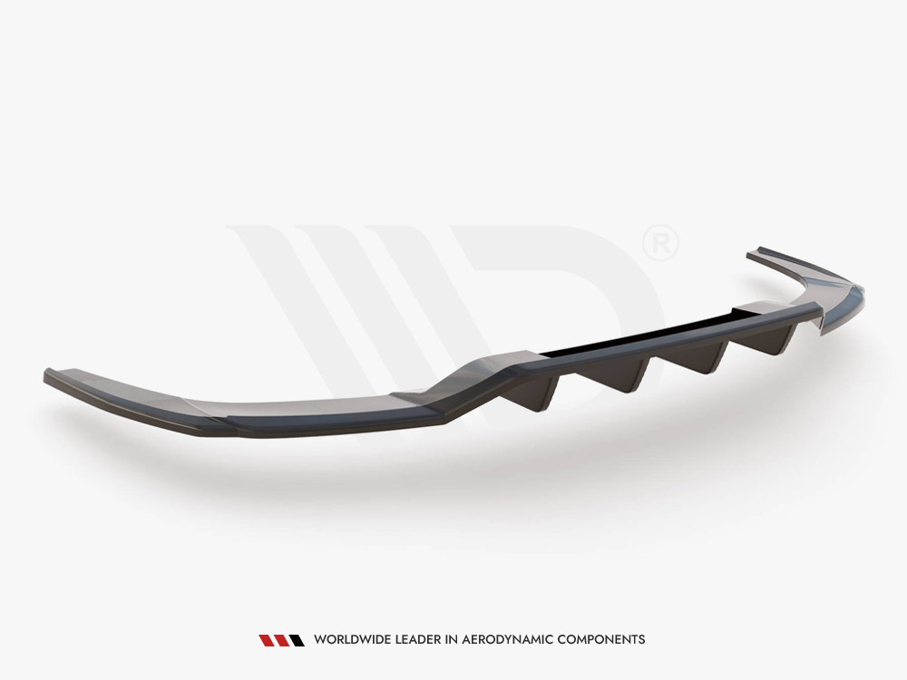 Central Rear Splitter (Vertical Bars) Audi A3 S-Line Sedan 8Y - 6 