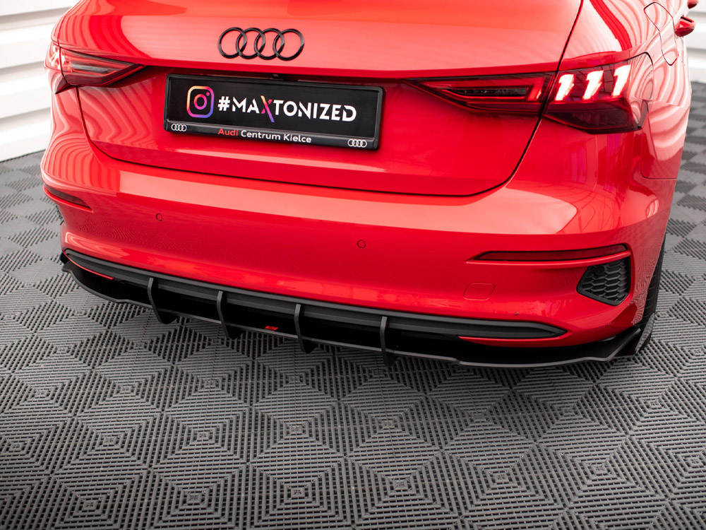 Street PRO Rear Valance + Flaps Audi A3 Sportback 8Y - 3 