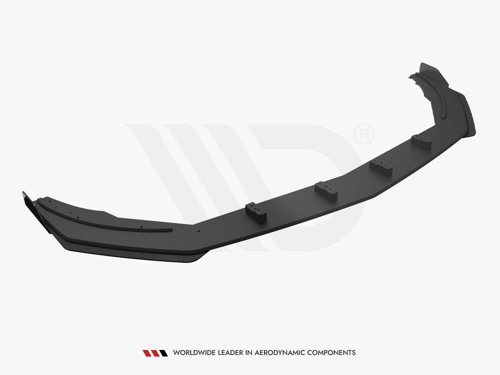 Street PRO Front Splitter + Flaps Mercedes A35 AMG / AMG-Line Aero Pack W177 - 5 