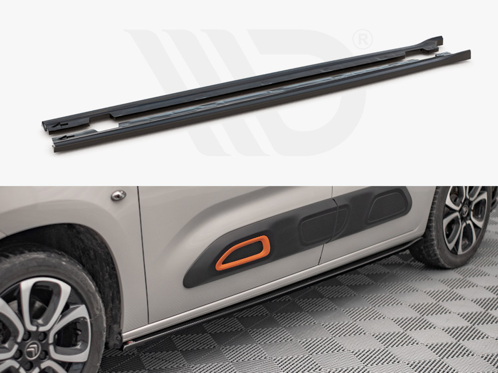 Side Skirts Diffusers Citroen Berlingo Mk3 - 1 