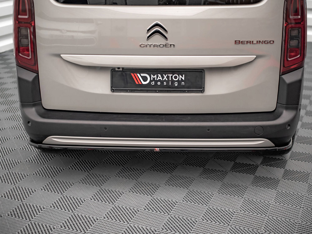 Central Rear Splitter Citroen Berlingo Mk3 - 3 