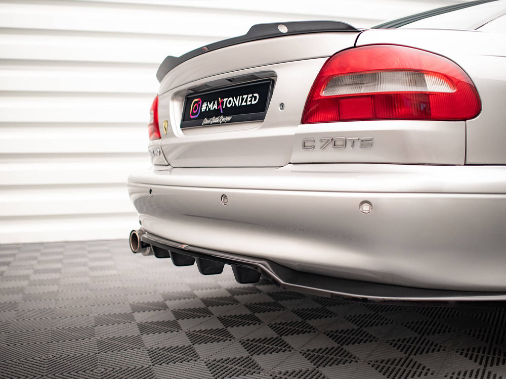 Central Rear Splitter (Vertical Bars) Volvo C70 Mk1 - 4 