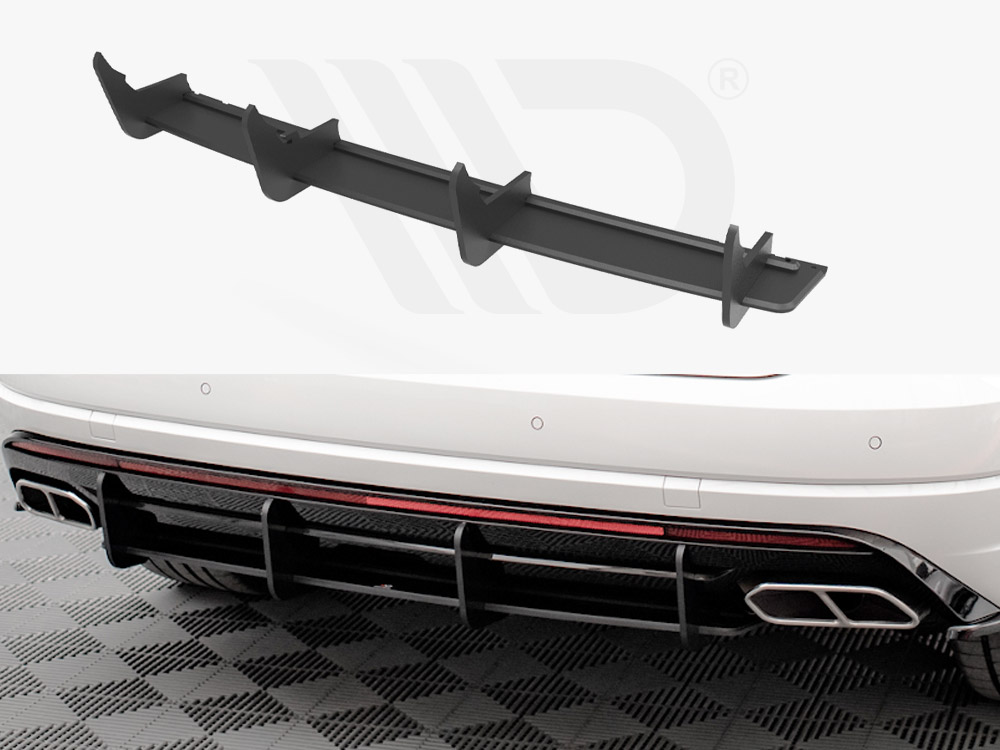 Street Pro Rear Diffuser VW Touareg R-Line Mk3 - Maxton Design UK