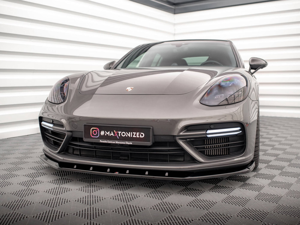 Front Splitter V.1 Porsche Panamera Turbo S E-Hybrid - 2 