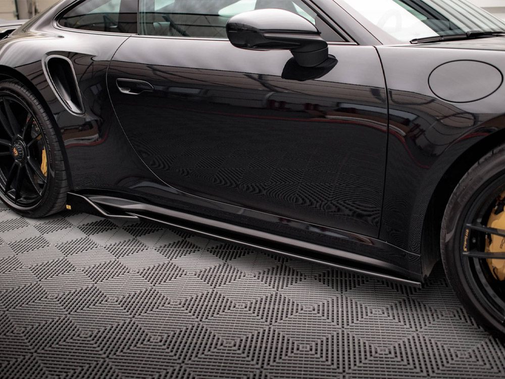 Side Skirts Diffusers Porsche 911 Turbo S 992 - 5 