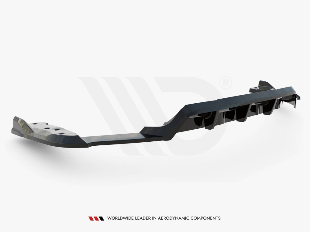 Central Rear Splitter (Vertical Bars) BMW X6 M F96 - 7 