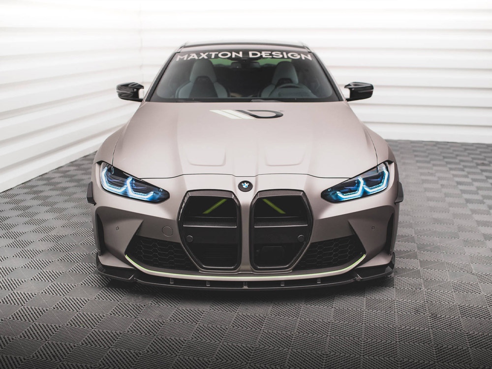 Carbon Fiber Front Splitter V.1 BMW M4 G82 / M3 G80 - 5 