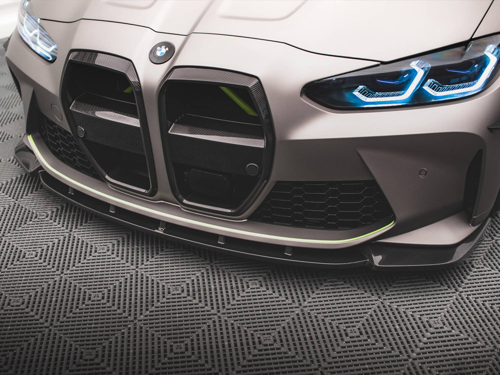 Carbon Fiber Front Splitter V.1 BMW M4 G82 / M3 G80 - 8 