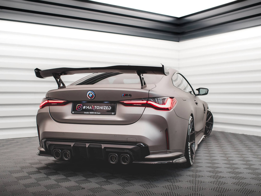 Carbon Fiber Rear Diffuser BMW M4 G82 / M3 G80 - 3 