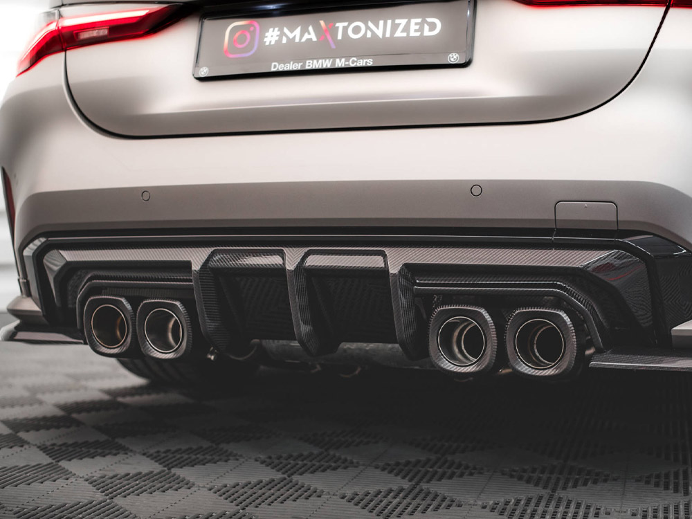 Carbon Fiber Rear Diffuser BMW M4 G82 / M3 G80 - 9 