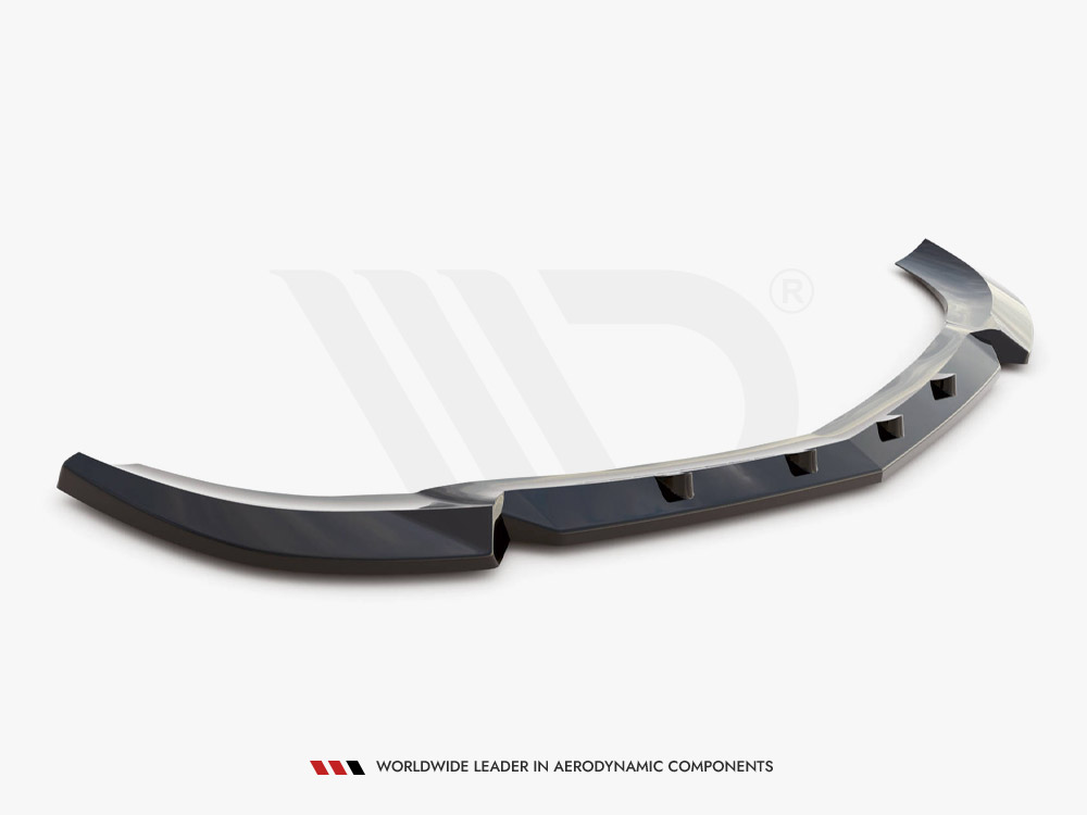 Front Splitter V.1 Mercedes-Benz C Coupe / Sedan / Estate AMG-Line C204 / W204 Facelift / S204 Facelift - 5 