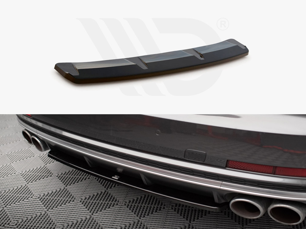 Central Rear Splitter Audi S8 D5 - 1 