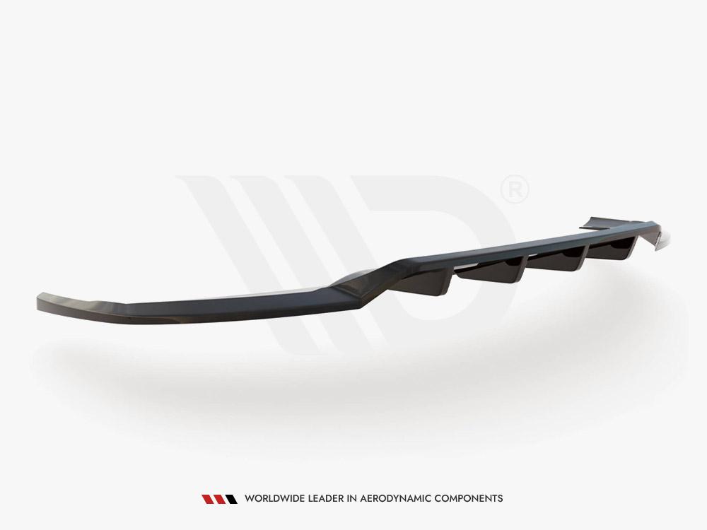 Central Rear Splitter (Vertical Bars) Audi e-Tron - 8 