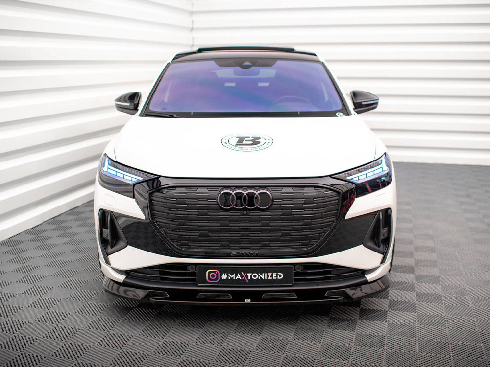 Front Splitter V.1 Audi Q4 e-Tron Sportback Mk1 - 3 