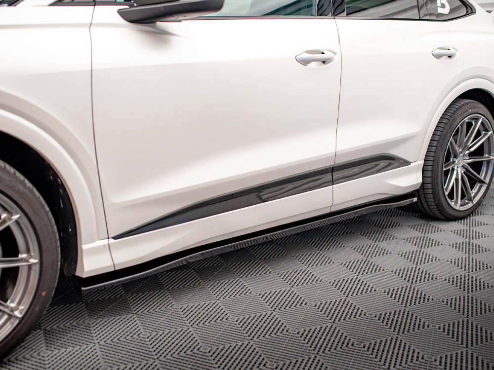 Side Skirts Diffusers Audi Q4 e-Tron Sportback Mk1 - 4 