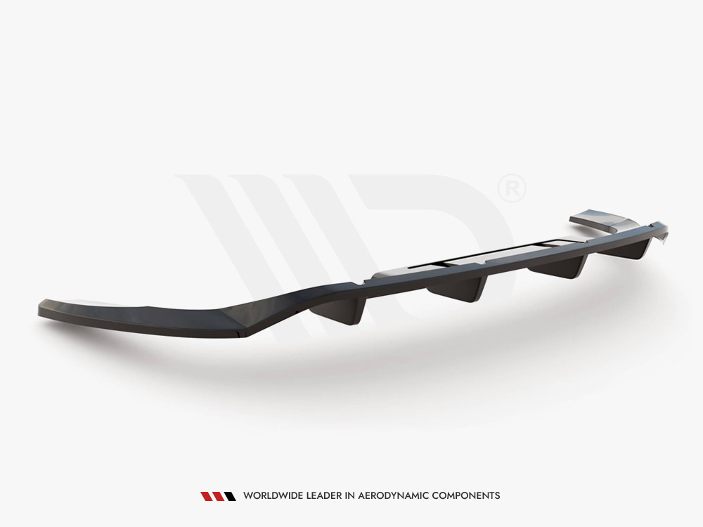 Central Rear Splitter (Vertical Bars) Audi Q4 e-Tron Sportback Mk1 - 7 