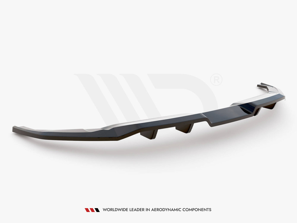 Central Rear Splitter (Vertical Bars) Kia EV6 GT-Line Mk1 - 6 