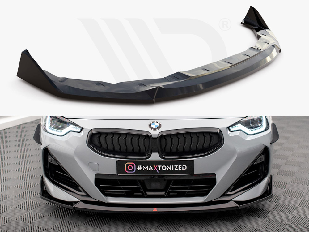 Front Splitter V.3 BMW 2 Coupe M-Pack / M240i G42 - 1 