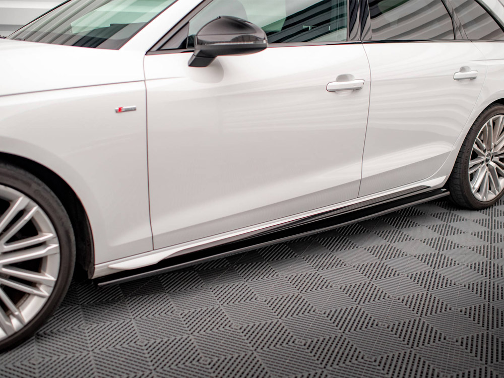 Side Skirts Diffusers Audi S4 / A4 S-Line / A4 Competiton B9 - 3 