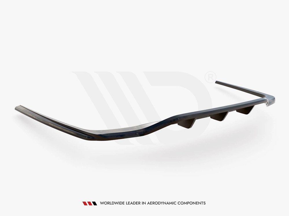 Central Rear Splitter (Vertical Bars) Mercedes S AMG-Line W223 - 7 