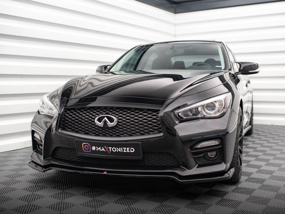 Front Splitter V.1 Infiniti Q50 S Mk1 - 2 