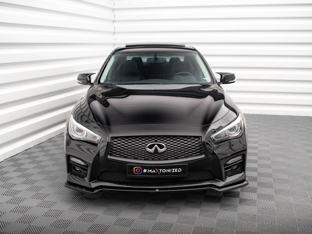 Front Splitter V.1 Infiniti Q50 S Mk1 - 3 