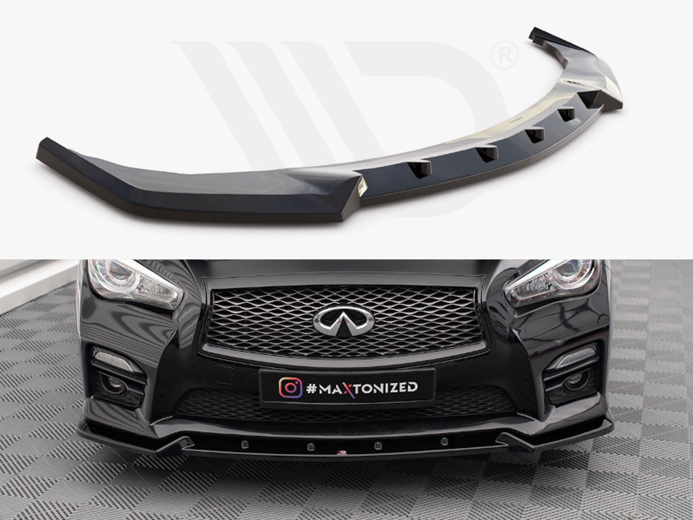 Front Splitter V.2 Infiniti Q50 S Mk1 - 1 