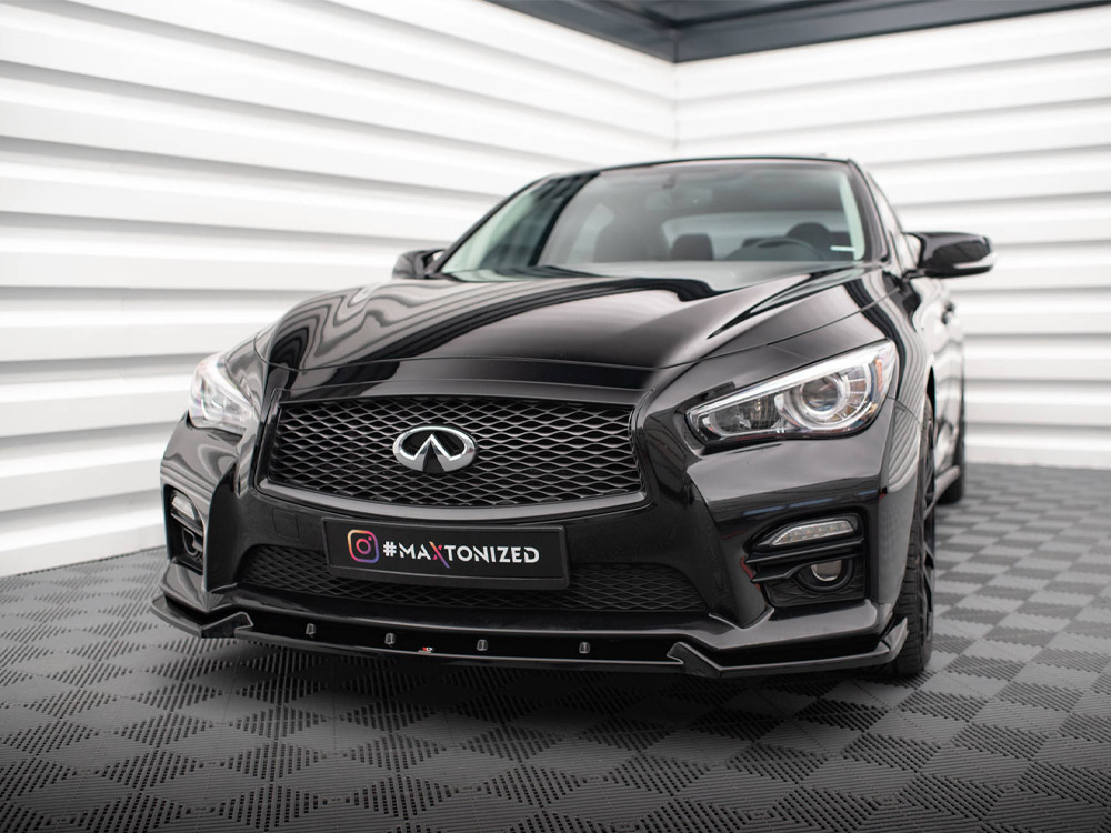 Front Splitter V.2 Infiniti Q50 S Mk1 - 2 