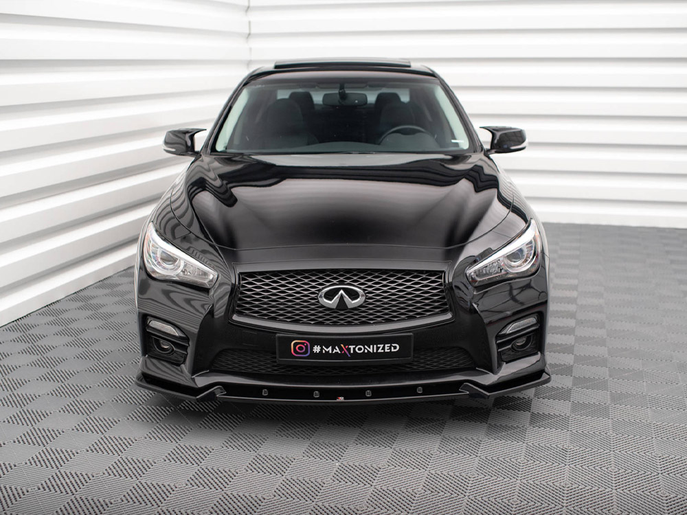 Front Splitter V.2 Infiniti Q50 S Mk1 - 3 