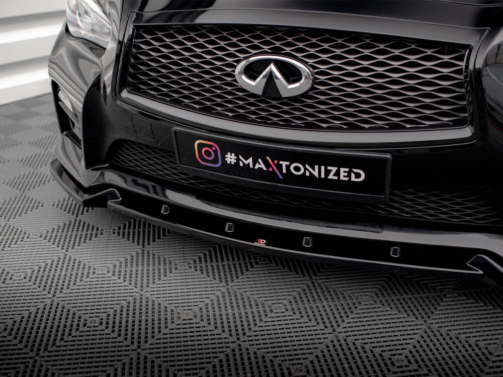 Front Splitter V.2 Infiniti Q50 S Mk1 - 4 