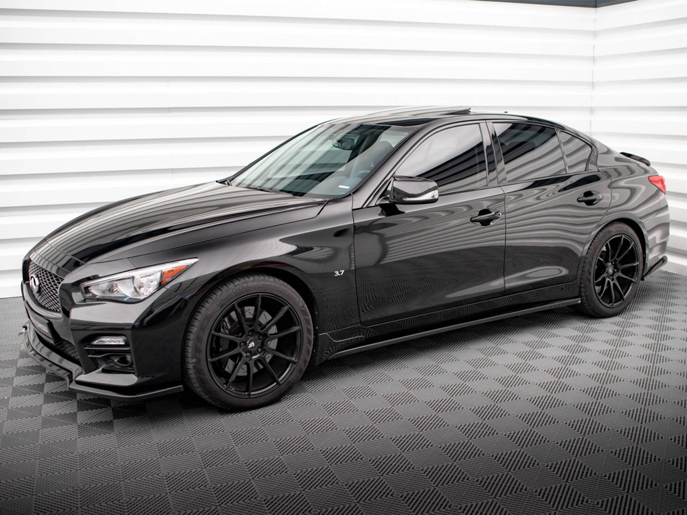 Side Skirts Diffusers Infiniti Q50 S Mk1 - 2 